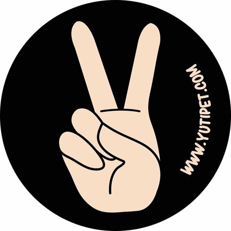 Grafikus címkék M-XXL méretű Yutipet hámokhoz