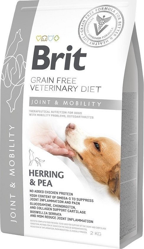 Brit VD Dog Grain Free Joint & Mobility hering, borsó