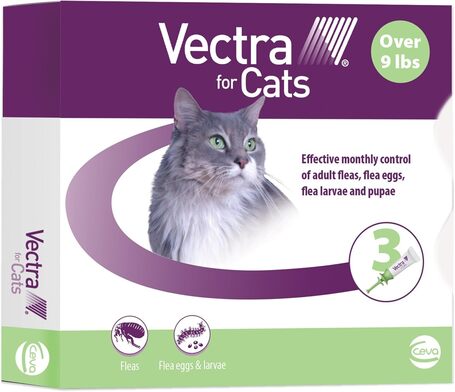 Vectra Felis nolhák elleni spot on macskáknak (0.6-10 kg-os macskáknak; 3 x 0.9 ml ~ 3 db pipetta)