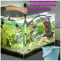 Elemmel működő motoros aljzattisztító akváriumhoz #5