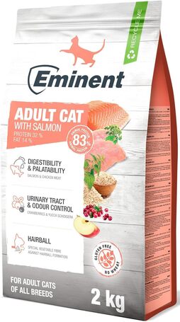 Eminent Cat Adult Salmon | Lazachúsos száraztáp felnőtt macskáknak