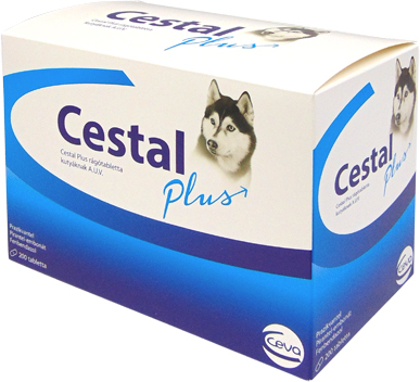 Cestal Plus pt viermi intestinali câini - zoom