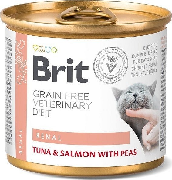 Brit Veterinary Diets Cat Renal conservă 200 g