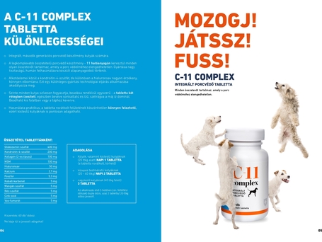 C-11 Complex porcvédő tabletta