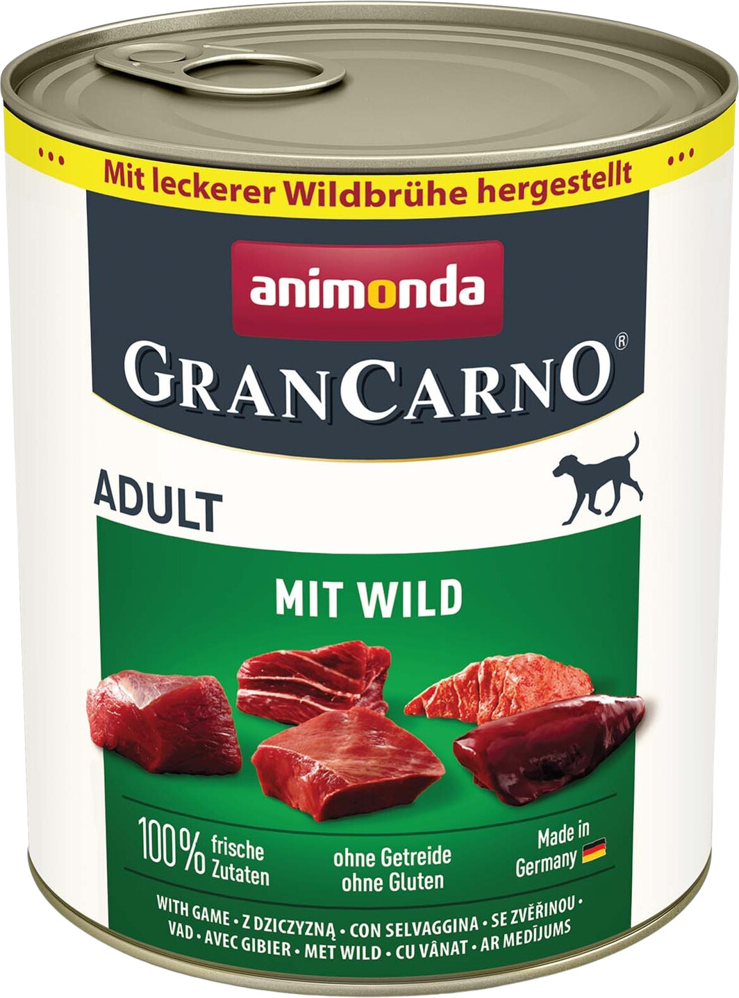 Animonda GranCarno Adult conservă cu vită și vânat - zoom