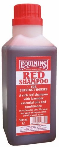 Equimins Red Shampoo - Șamon cai cu părul castaniu și galben