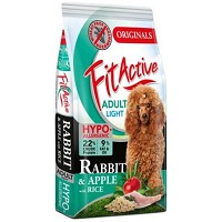 FitActive hrană hipoalergenică fără grâu cu iepure