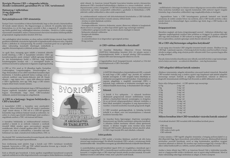 ByOrigin CBD és süngomba tabletta kutyáknak és macskáknak