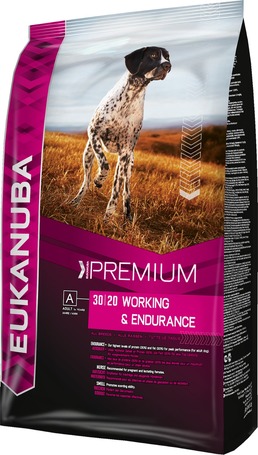 Eukanuba Working & Endurance All Breeds | Aktív- és munkakutyáknak készült szárazeledel