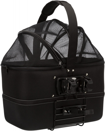 Trixie szállítótáskaként is használható elülső biciklikosár kutyáknak