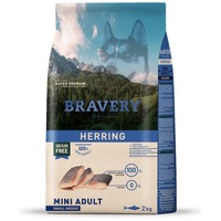 Bravery Dog Adult Mini Grain Free Herring | Hrană pentru câini din Spania pentru câini adulți de talie mică | Fără grâu