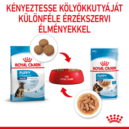 Royal Canin Maxi Puppy - Nedves táp nagytestű kölyök kutya részére