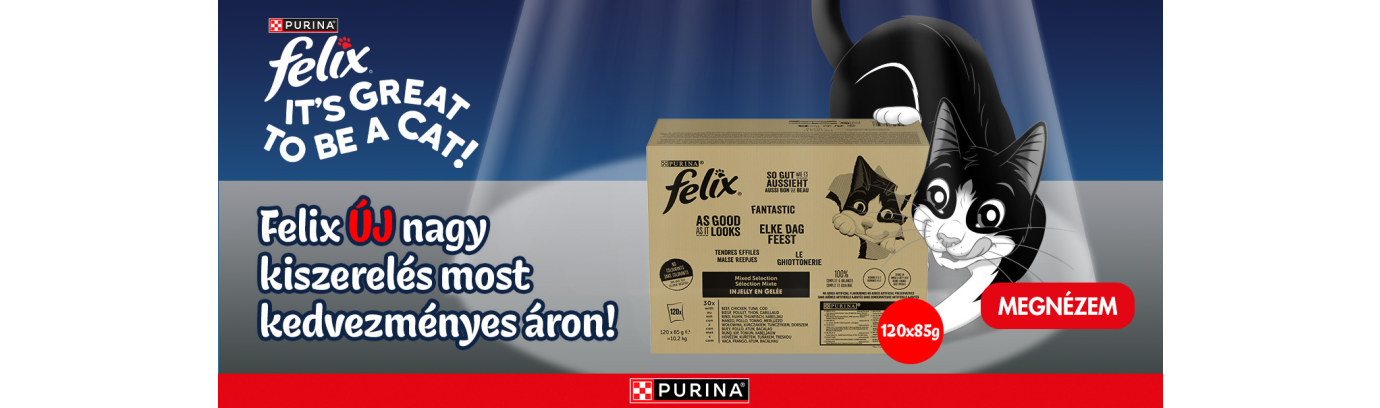 Felix Fantastic Házias és Halas válogatás aszpikban