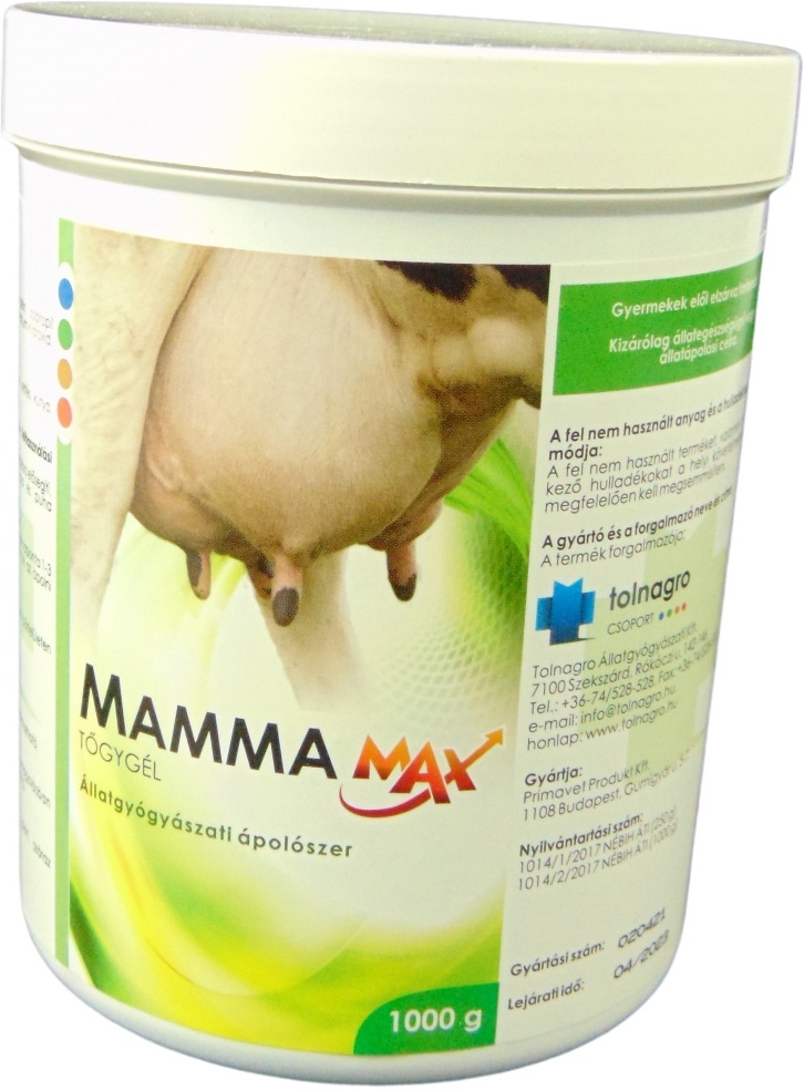 MammaMax gel pentru uger – Îngrijirea ugerului și a mameloanelor la animale - zoom