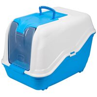 Netta Maxi kabrió tetős, könnyen tisztítható macska WC #13