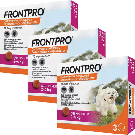 Frontpro rágótabletta bolha és kullancs ellen