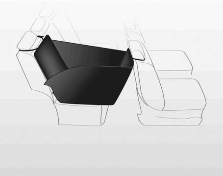 Trixie tappancsmintás vízlepergető üléshuzat autóba kutyáknak