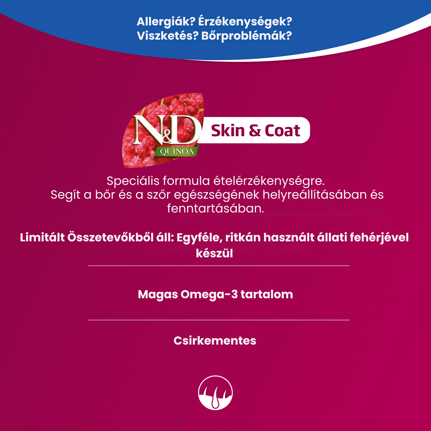 N&D Quinoa Skin & Coat Duck + Dental Treat - zoom