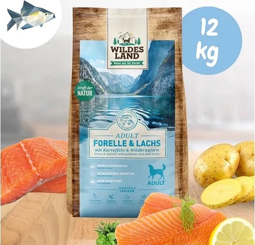 Wildes Land Classic Adult száraztáp pisztránggal