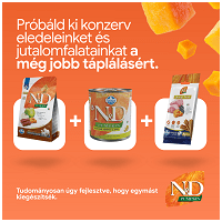 N&D Dog Grain Free Adult Medium/Maxi sütőtök, szarvas & alma szuperprémium kutyatáp #9