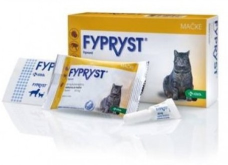 Fypryst rácsepegtető oldat macskáknak