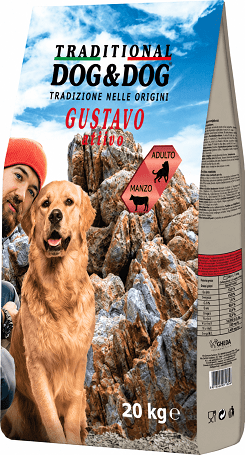 Dog & Dog Gustavo Attivo - Marhahúsos 20 kg