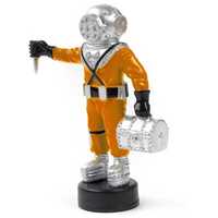 Mélytengeri búvár buborékoló akvárium dekor #2