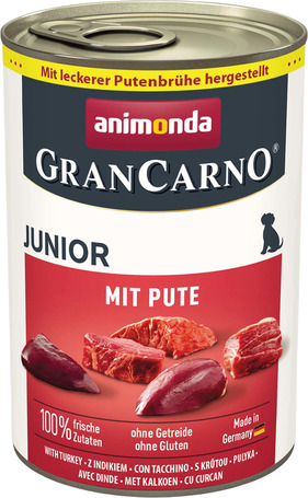 Animonda GranCarno Junior Pute pulykával és sertéssel