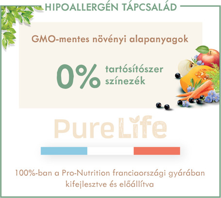 Pro-Nutrition Pure Life Adult 7+ táp idős, idősödő kutyáknak