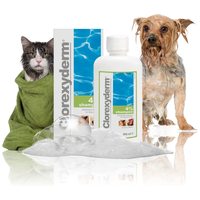 Clorexyderm 4%-os fertőtlenítő sampon kutyáknak és macskáknak #2