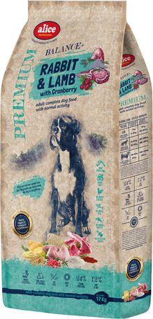 Alice Adult Balance+ Rabbit & Lamb with Cranberry