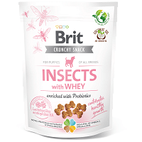 Brit Crunchy Snack Puppies Insects with Whey