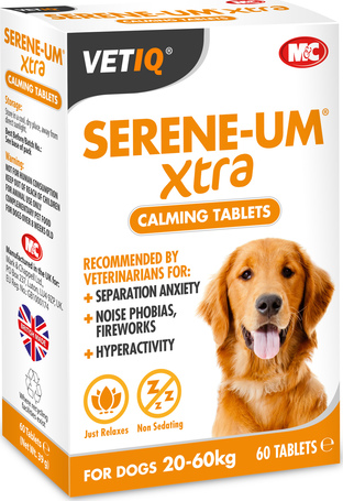 M&C Serene-UM Calm Xtra tabletta nagytestű hiperaktív, ideges kutyáknak