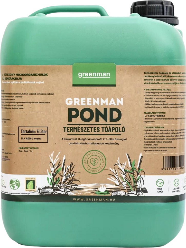 Greenman Pond ser concentrat algicid și pentru întreținerea iazurilor - zoom