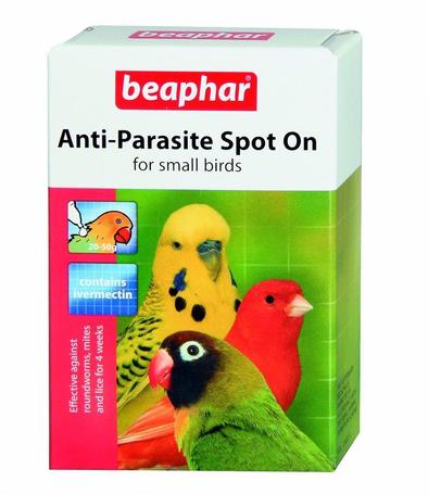 Beaphar Anti-Parasite Spot On kistestű díszmadarak részére