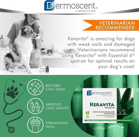 Dermoscent Keravita kutyáknak és macskáknak