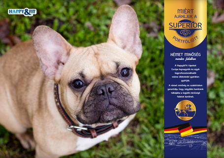 Happy&Fit Superior GF Hypo Puppy&Junior friss bárány, édesburgonya és vörösáfonyával | Érzékeny emésztésű kutyáknak