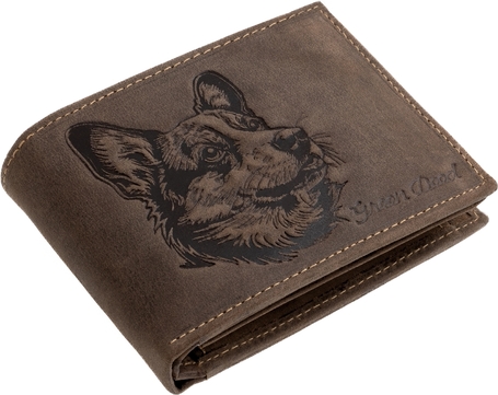 GreenDeed kutyás bőr pénztárca