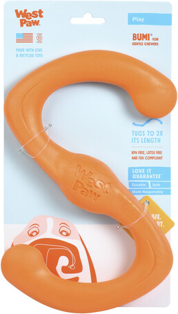 West Paw Bumi - S alakú huza-vona játék