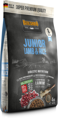 Belcando Junior Lamb & Rice | Bárányhúsos táp normál testméretű növendék kutyáknak