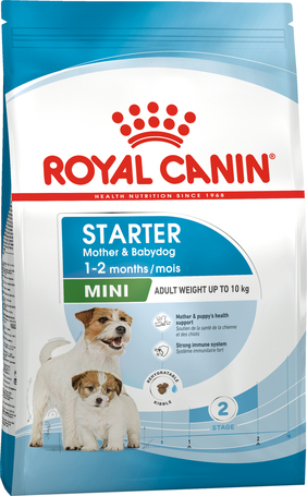 Royal Canin Mini Starter - Száraz táp kistestű vemhes szuka és kölyök kutya részére 2 hónapos korig