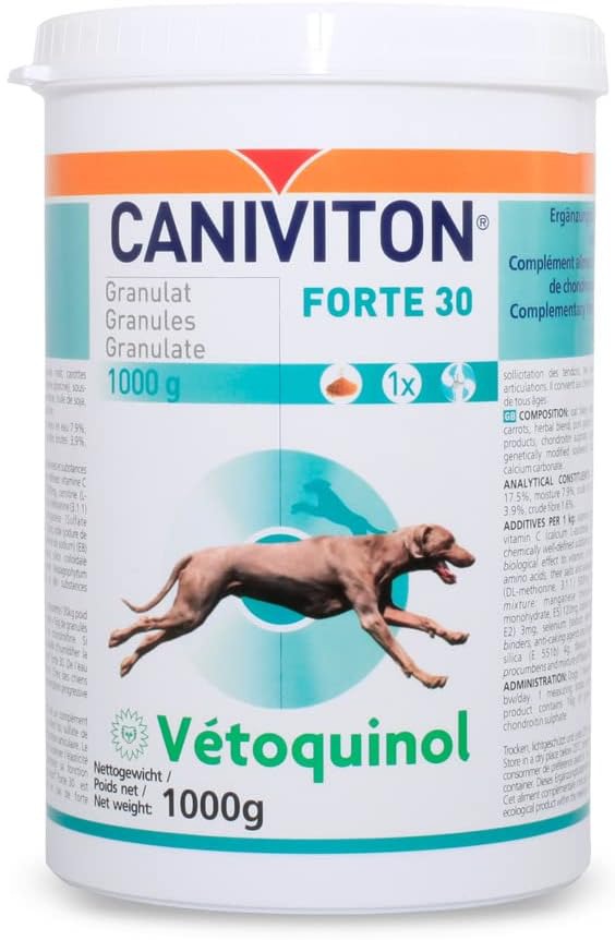 Caniviton Forte 30 granule de susținere a cartilajelor pentru câini - zoom