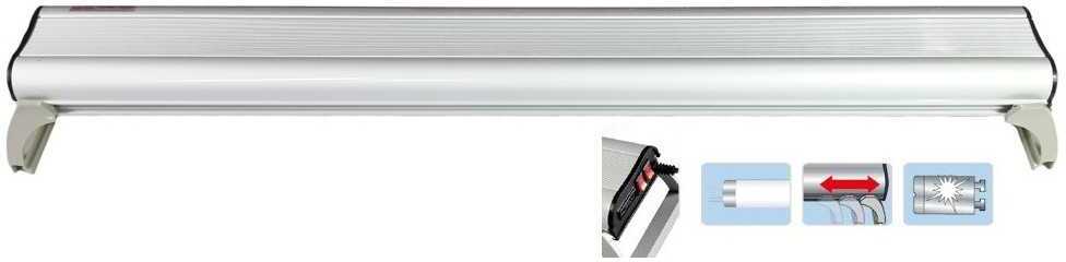 XiLong XL lámpatest két darab T8 fénycsőfoglalattal