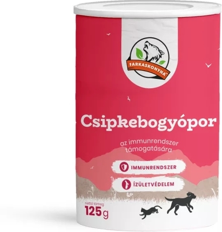 Farkaskonyha csipkebogyópor