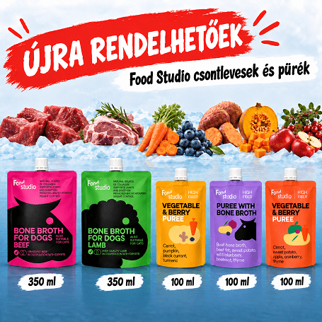 A Food Studio csontlevesek és pürék újra rendelhetőek