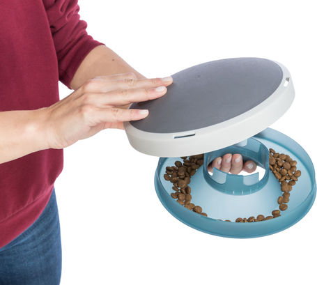 Trixie Slow Feeding Rocking Bowl