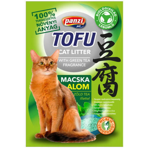 Tofu alom zöld tea illattal macskáknak | Okosgazdi