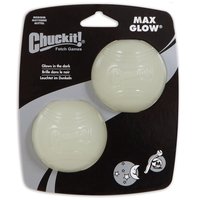 Chuckit! Max Glow - Strălucește în întuneric - Minge de cauciuc pentru câini