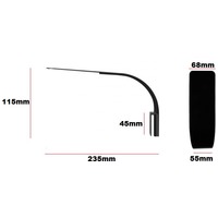 X5 Slim LED fehér-kék fényű kecses világítótest 30-60 cm-es akváriumokhoz #7