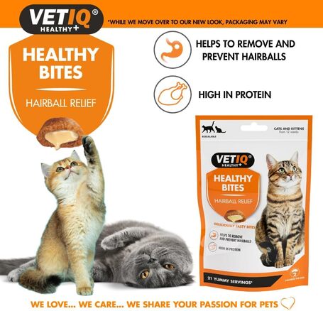 Vetiq Healthy Bites Hairball Relief macskáknak